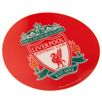 FC Liverpool matrica Single Car Sticker CR