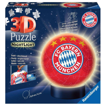 Bayern München 3D puzzle NightLight 74 pcs