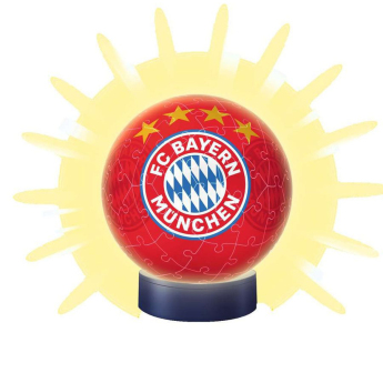 Bayern München 3D puzzle NightLight 74 pcs