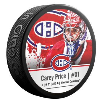 Montreal Canadiens korong Carey Price # 31