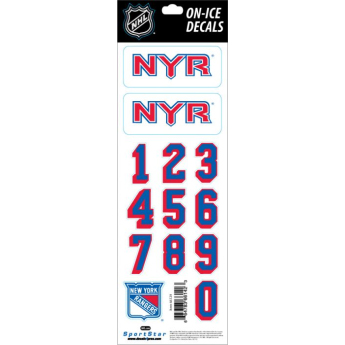 New York Rangers sisak matricák Decals