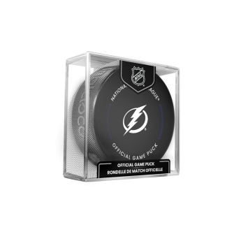 Tampa Bay Lightning korong Official Game Puck 2023-2024