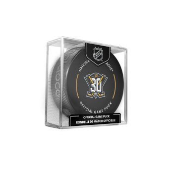 Anaheim Ducks korong Official Game Puck 2023-2024 30th Anniversary