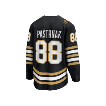 Boston Bruins gyerek jégkorong mez David Pastrnak #88 black 100th Anniversary Premier Breakaway Jersey