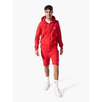 Bayern München férfi kapucnis pulóver Hooded Zip red