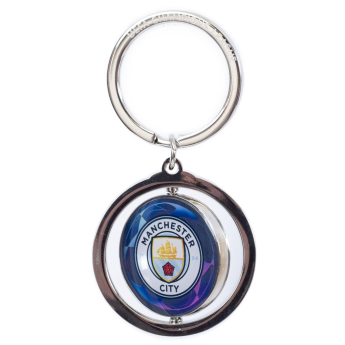 Manchester City kulcstartó Spinner Keyring