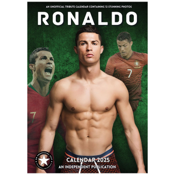 Cristiano Ronaldo naptár not official CRISTIANO RONALDO 2025