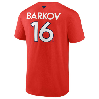 Florida Panthers férfi póló Aleksander Barkov #16 2024 Stanley Cup Champions Authentic Pro Name & Number