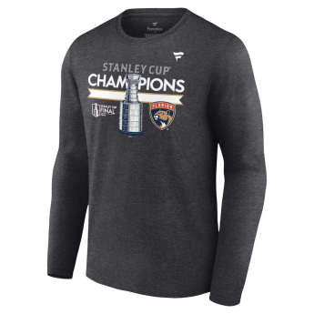 Florida Panthers férfi hosszú ujjú póló 2024 Stanley Cup Champions Locker Room Long Sleeve