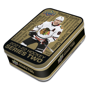 NHL dobozok NHL hokikártyák 2021-22 Upper Deck Series 2 Tin Box