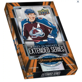 NHL dobozok NHL hokikártyák 2023-24 Upper Deck Extended Series Hobby Box