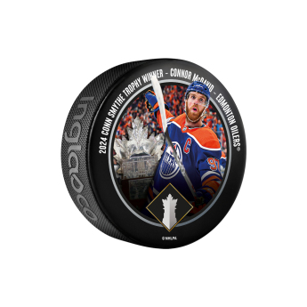 Edmonton Oilers korong 2024 Conn Smythe Trophy Connor McDavid Edmonton Oilers Souvenir Collectors Puck