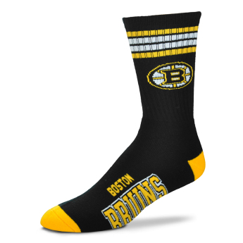 Boston Bruins zokni 4 Stripes Crew