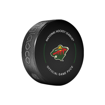 Minnesota Wild korong Official Game Puck 2022-2023