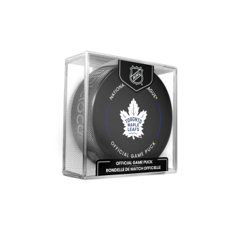 Toronto Maple Leafs korong Official Game Puck 2022-2023