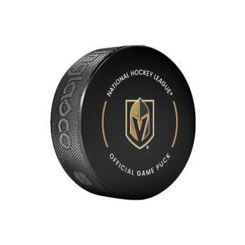 Vegas Golden Knights korong Official Game Puck 2022-2023