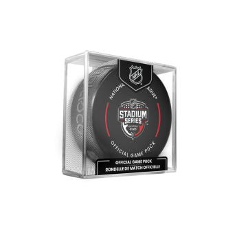 NHL termékek korong 2023 NHL Stadium Series Raleigh Official Game