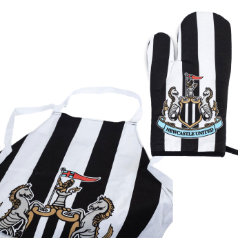 Newcastle United sűtőkesztyű és kötény Stripe design