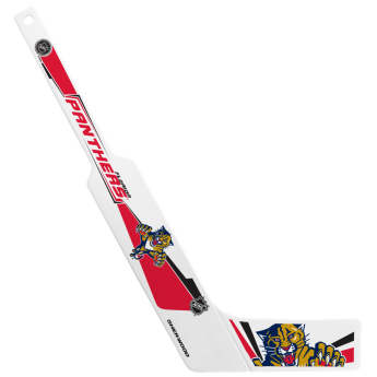 Florida Panthers műanyag mini hokibot Sher-wood goalie