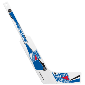 New York Rangers műanyag mini hokibot Sher-wood goalie