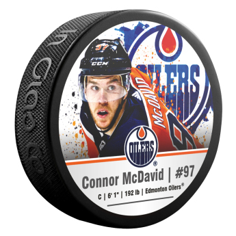 Edmonton Oilers korong Connor McDavid #97 NHLPA