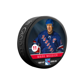 New York Rangers korong souvenir collector hockey puck