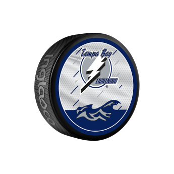 Tampa Bay Lightning korong Reverse Retro Jersey 2022 Souvenir Collector Hockey Puck