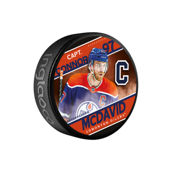 Edmonton Oilers korong Connor McDavid Captain Collection