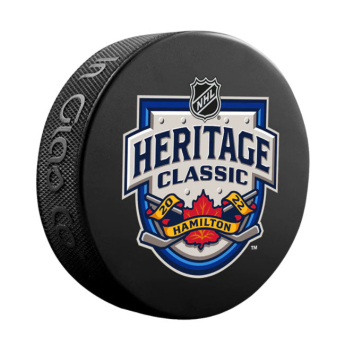 NHL termékek korong Heritage Classic 2022 Hamilton Official Game Puck