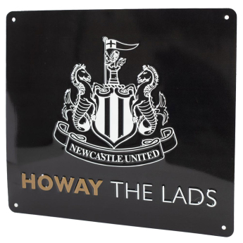 Newcastle United fali tábla Tunnel