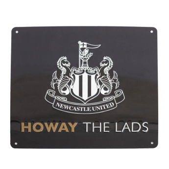 Newcastle United fali tábla Tunnel