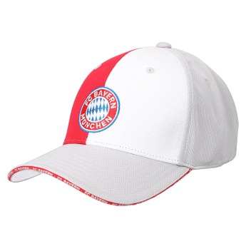 Bayern München napellenző Half white-red