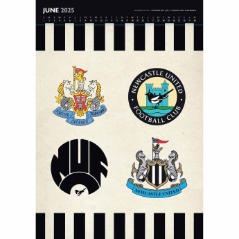 Newcastle United naptár Deluxe 2025