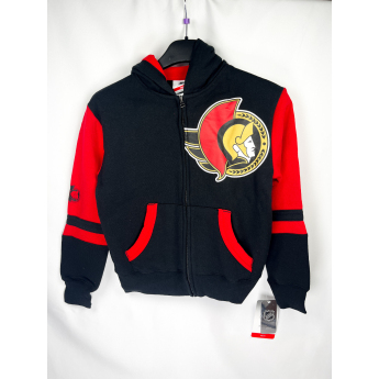 Ottawa Senators gyerek kapucnis pulóver Faceoff Colorblocked Fleece Full-Zip