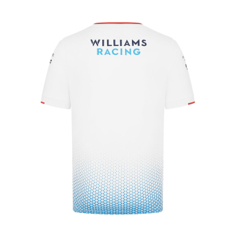 Williams férfi póló Driver white F1 Team 2024