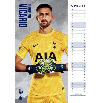 Tottenham naptár 2025