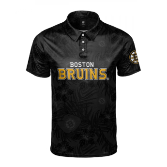 Boston Bruins pólóing Floral Wordmark