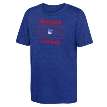 New York Rangers gyerek póló Goal Tender Ss Triblend