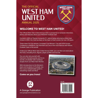 West Ham United könyv évkönyv 2025