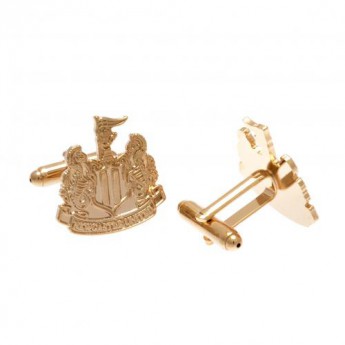 Newcastle United mandzsettagomb Gold Plated Cufflinks