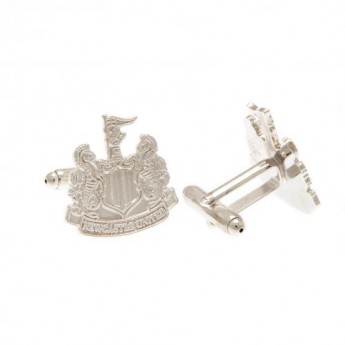 Newcastle United mandzsettagomb Silver Plated Cufflinks CR