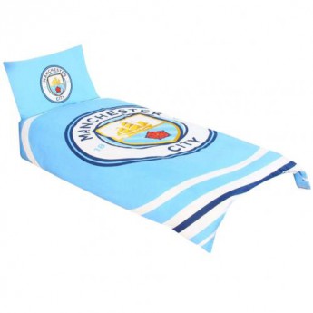 Manchester City 1 drb ágynemű Single Duvet Set PL