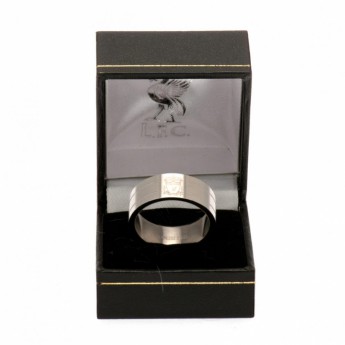 FC Liverpool gyűrű Stripe Ring Small