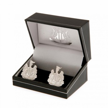 Newcastle United mandzsettagomb Silver Plated Cufflinks CR